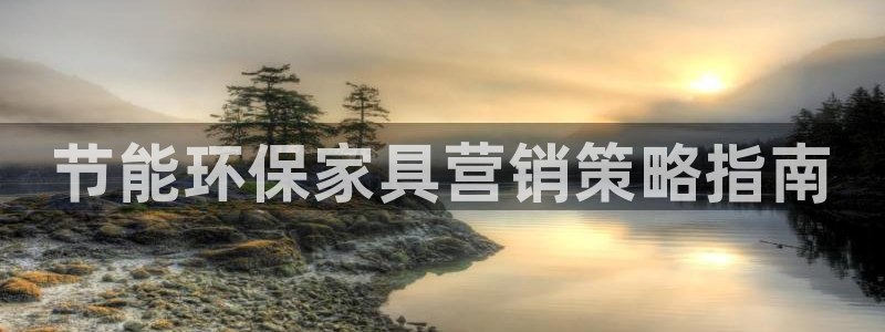 杏宇官网娱乐：节能环保家具营销策略指南