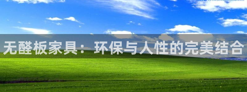 杏宇登入官网：无醛板家具：环保与人性的完美结合